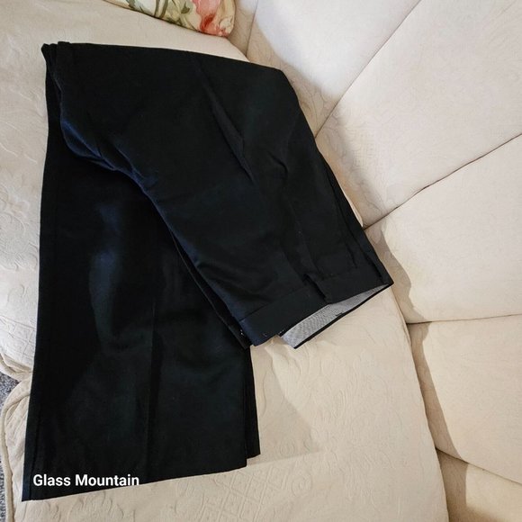 SOLD - Dockers Classic Casual Dress Navy Blue Men's Flat Pleat 40X30 Pants - Picture 2 of 6